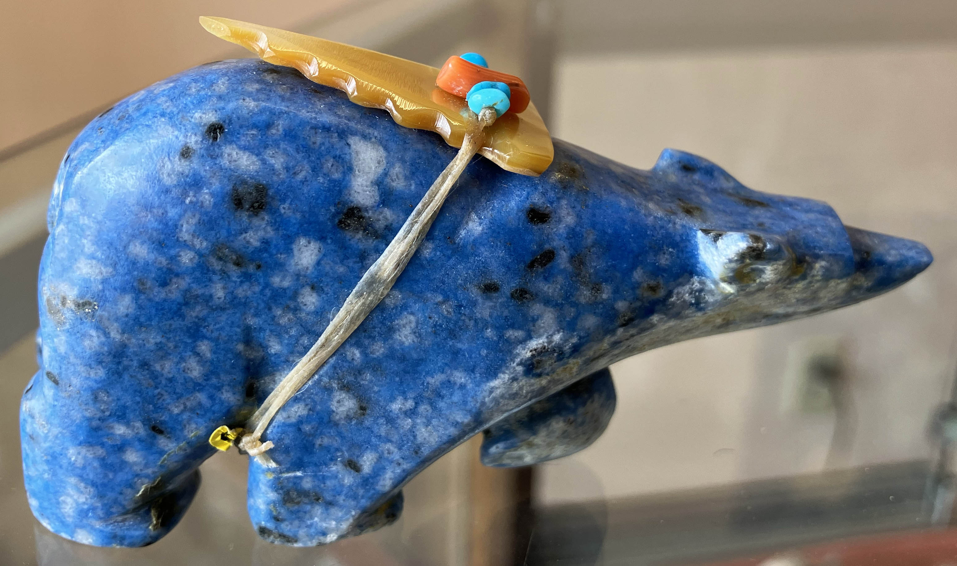 Gibbs Othole | Zuni Eagle Fetish | Penfield Gallery of Indian Arts | Albuquerque, New Mexico